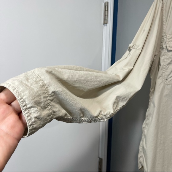 Columbia Titanium Kestral Ridge Mens Shirt, Large, Khaki, - Picture 2 of 9